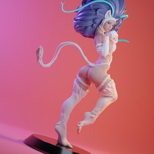Felicia — Deathstalkers / Figura de resina a escala 1/8 y 1/6 / Sin pintar o pintada a mano / Arte de fans impreso en 3D / Regalo de coleccionista imagen 2