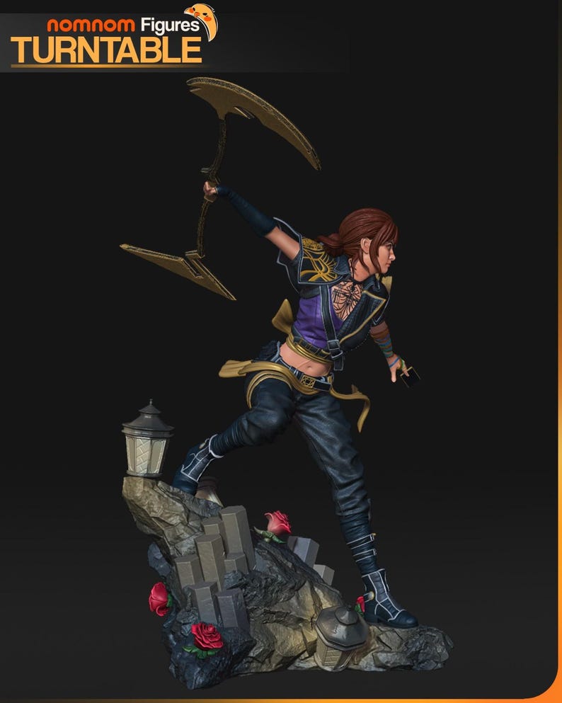 Sciel Clair Obscur Expedition 33 Resin Figure – 1/8 1/6 Scale Fan Art Statue | Collector Gift image 6