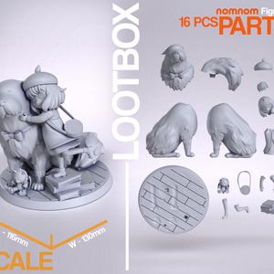 Anya x Bond Spy x Family Resin Figure 1/8 1/6 Scale 3D Printed Fan Art Kit | Collector Gift image 3