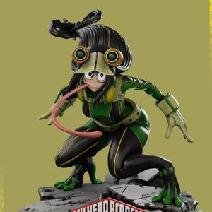 Froppy | 1/8 1/6 Scale Resin Figure | Unpainted or Hand-Painted | 3D Printed Fan Art | Collector Gift image 2