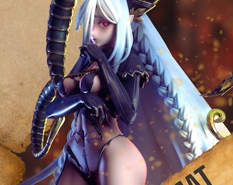 Tiamat — Dungeons & Dragons | 1/8 1/6 Scale Resin Figure | Unpainted or Hand-Painted | 3D Printed Fan Art | Collector Gift