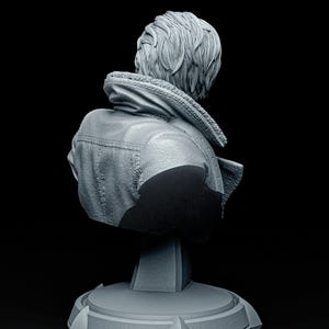 Leon S. Kennedy — Resident Evil | 1/8 1/6 Scale Resin Figure | Unpainted or Hand-Painted | 3D Printed Fan Art | Collector Gift image 8