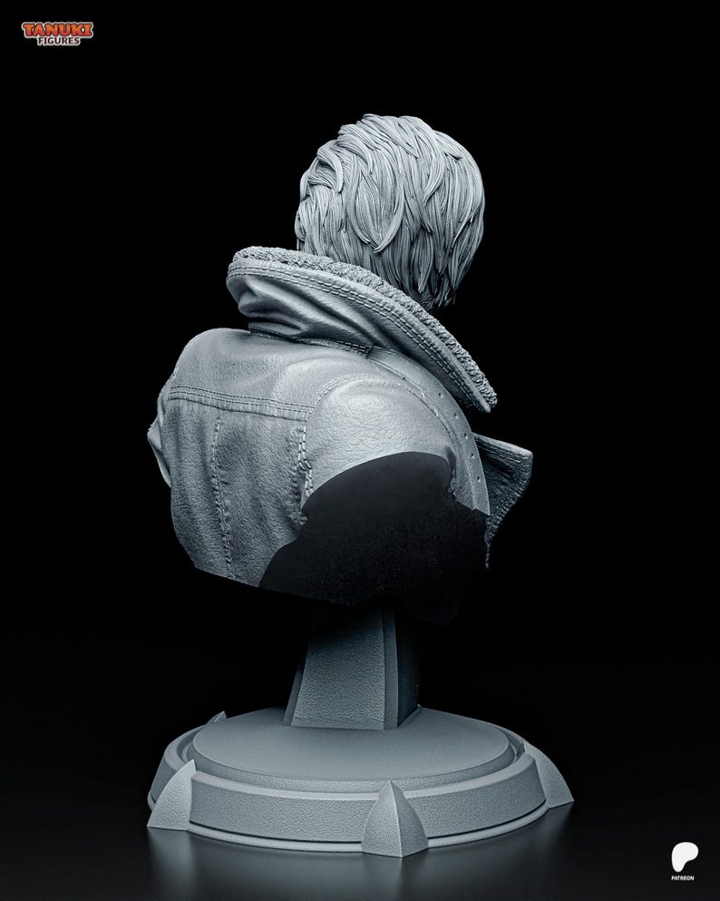 Leon S. Kennedy — Resident Evil | 1/8 1/6 Scale Resin Figure | Unpainted or Hand-Painted | 3D Printed Fan Art | Collector Gift image 8