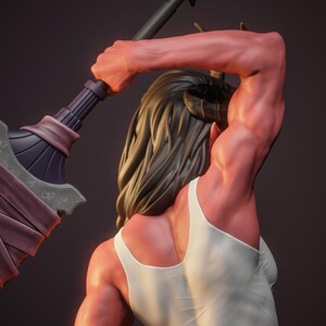 Malevola — Dispatch | 1/8 1/6 Scale Resin Figure | Unpainted or Hand-Painted | 3D Printed Fan Art | Collector Gift Bild 7
