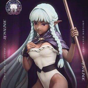 Rosalinde — Unicorn Overlord | 1/8 1/6 Scale Resin Figure | Unpainted or Hand-Painted | 3D Printed Fan Art | Collector Gift image 2