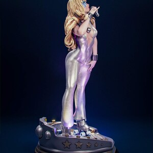 Dazzler Resin Figure – 1/8 1/6 Scale 3D Printed Fan Art Statue | Collector Gift image 7