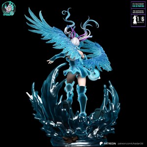 Noelle Silva Black Clover Resinfigur – Skala 1/6 3D-tryckt fankonststaty | Samlargåva bild 6