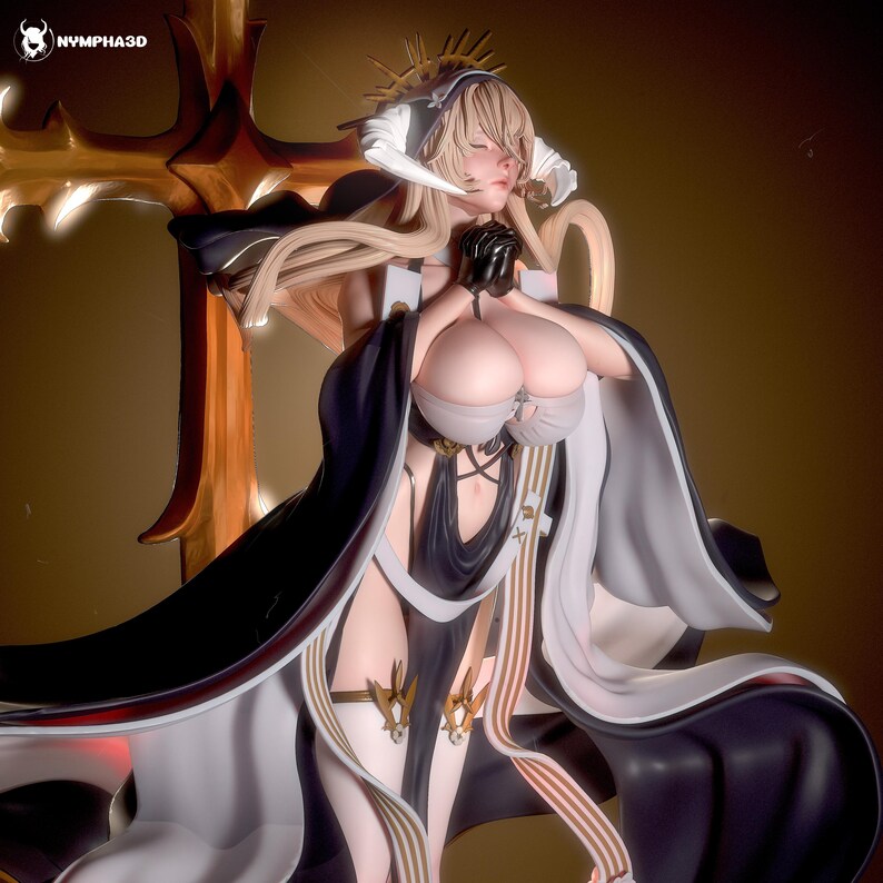 Implacable Azur Lane — Azur Lane | 1/8 1/6 Scale Resin Figure | Unpainted or Hand-Painted | 3D Printed Fan Art | Collector Gift image 4