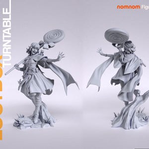 Jester Lavorre Mighty Nein Resin Figure – 1/8 1/6 Scale 3D Printed Fan Art Statue | Collector Gift image 3