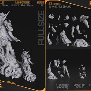 Ysera World of Warcraft Resin Figur - 3D Gedruckte Fan Art Statue 1/8 1/6 | Sammler Geschenk Bild 5