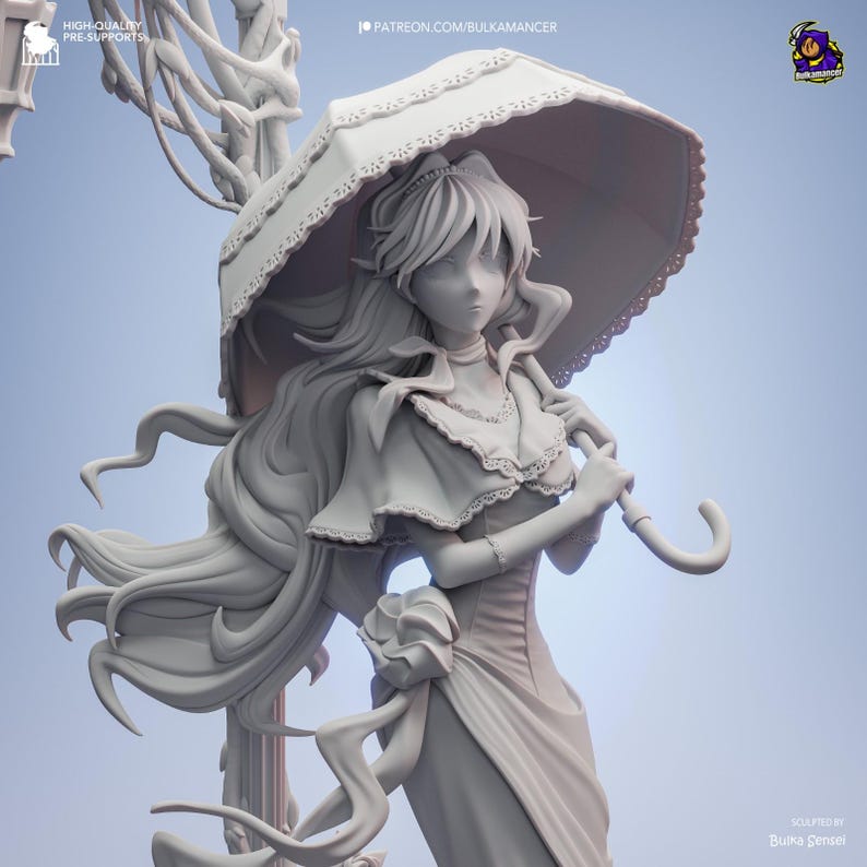 Penelope Eckhart Resin Figure – Villains Are Destined to Die Fan Art Statue (1/8 1/6 Scale) | Collector Gift image 9