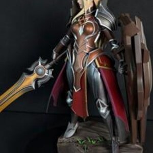 Leona League of Legends Resin Figure – 1/8 1/6 Scale Fan Art Statue | Collector Gift afbeelding 5