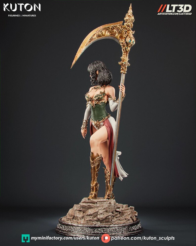 Luneth — FF III | 1/8 1/6 Scale Resin Figure | Unpainted or Hand-Painted | 3D Printed Fan Art | Collector Gift image 4