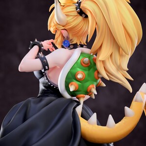 Bowsette — Super Mario | 1/8 1/6 Scale Resin Figure | Unpainted or Hand-Painted | 3D Printed Fan Art | Collector Gift image 10