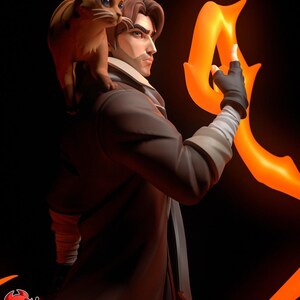 Caleb Widogast Critical Role Resin Figure – 1/8 1/6 Scale 3D Printed Statue | Collector Gift image 6
