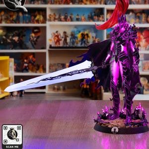Igris | 1/8 1/6 Scale Resin Figure | Unpainted or Hand-Painted | 3D Printed Fan Art | Collector Gift imagen 7