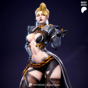 Emma Frost — Marvel | 1/8 1/6 Scale Resin Figure | Unpainted or Hand-Painted | 3D Printed Fan Art | Collector Gift image 5