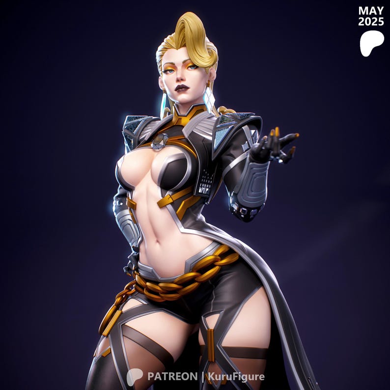 Emma Frost — Marvel | 1/8 1/6 Scale Resin Figure | Unpainted or Hand-Painted | 3D Printed Fan Art | Collector Gift image 5