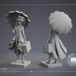 Vertin — Reverse: 1999 | 1/8 1/6 Scale Resin Figure | Unpainted or Hand-Painted | 3D Printed Fan Art | Collector Gift image 6
