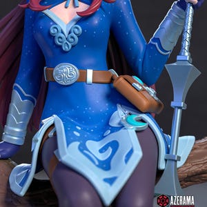 Aoi Haruka Original Character | 1/8 1/6 Scale Resin Figure | Unpainted or Hand-Painted | 3D Printed Fan Art | Collector Gift image 4