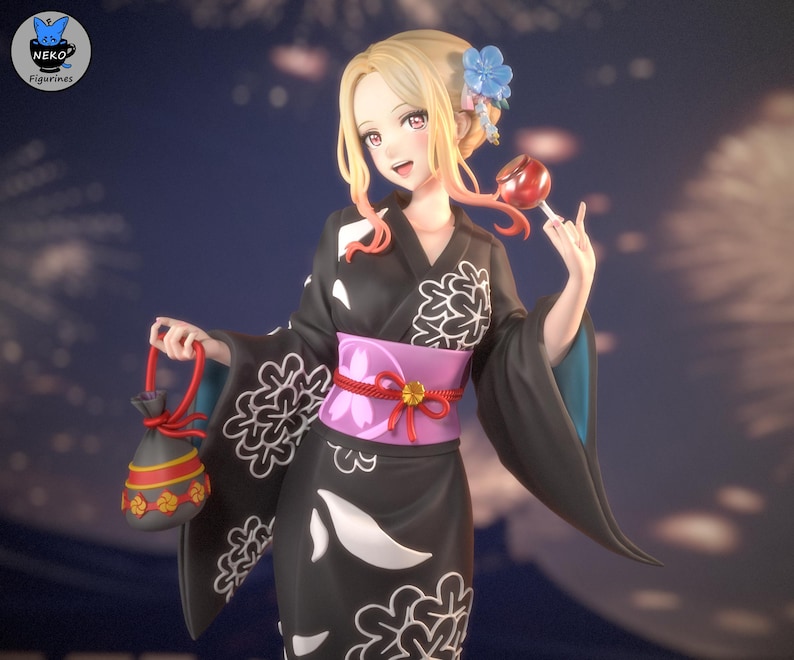 Marin Kitagawa My Dress-Up Darling Resin Figure – 1/8 1/6 Scale Fan Art Statue | Collector Gift image 2
