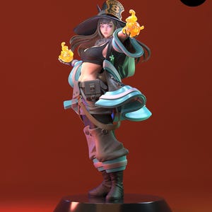 Maki Zenin Jujutsu Kaisen Harzfigur - 1/8 1/6 3D gedruckte Statue | Sammler Geschenk Bild 5