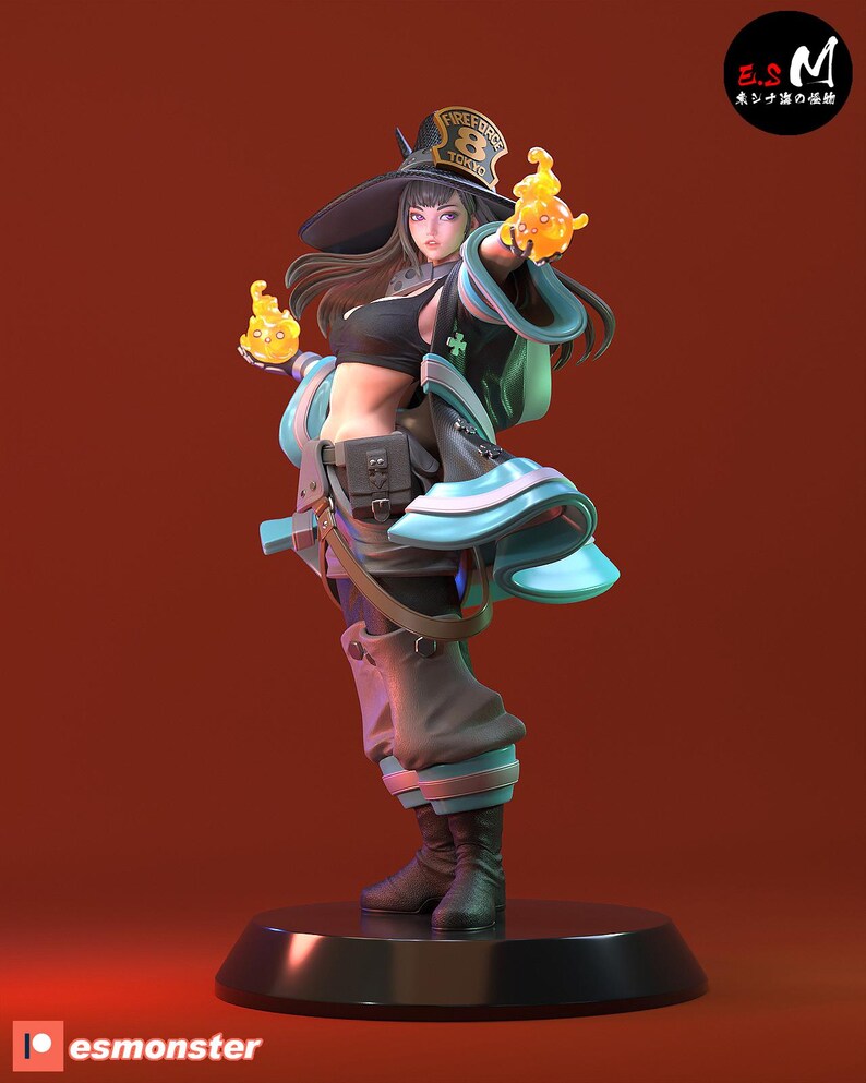 Maki Zenin Jujutsu Kaisen Harzfigur - 1/8 1/6 3D gedruckte Statue | Sammler Geschenk Bild 5