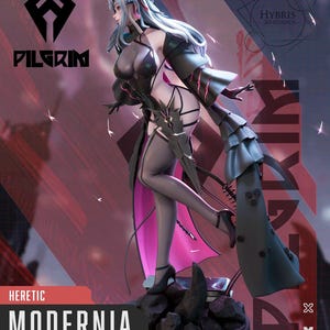Modernia — NIKKE: Goddess of Victory | 1/8 1/6 Scale Resin Figure | Unpainted or Hand-Painted | 3D Printed Fan Art | Collector Gift image 4