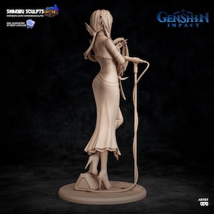 Shinobu Kocho: demonendoder | Harsfiguur schaal 1/8 1/6 | Ongeverfd of handgeschilderd | 3D-geprinte fanart | Verzamelaarscadeau afbeelding 6