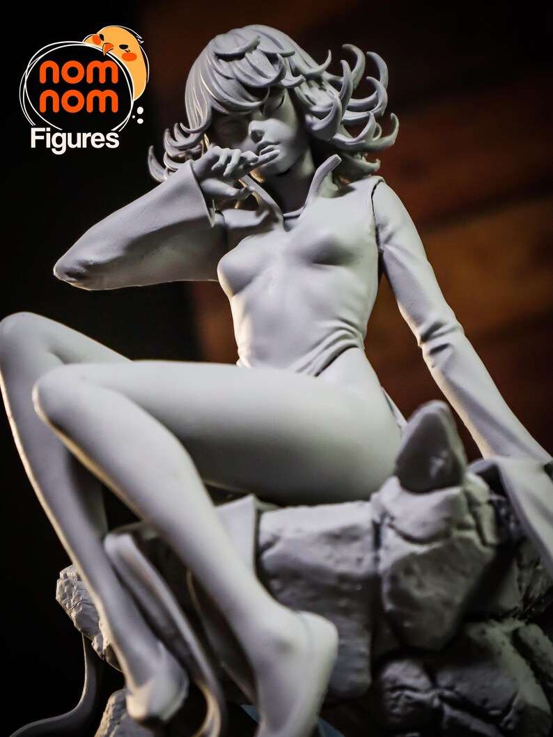 Atsu One-Punch Man Resin Figure – 1/8 1/6 Scale 3D Printed Fan Art Statue | Collector Gift image 6