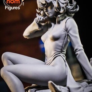 Atsu One-Punch Man Resin Figure – 1/8 1/6 Scale 3D Printed Fan Art Statue | Collector Gift image 7