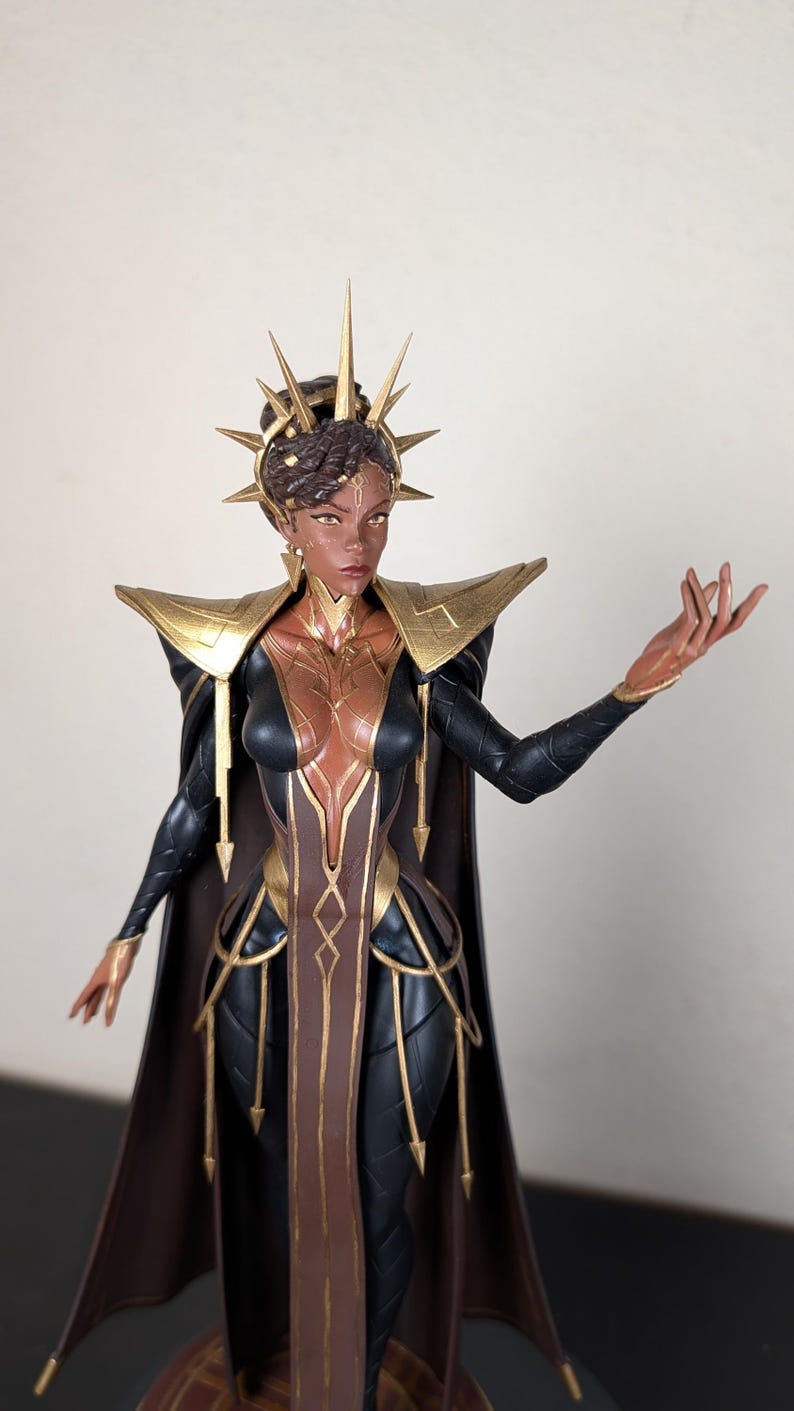 Mel — Arcane / League of Legends | 1/8 1/6 Scale Resin Figure | Unpainted or Hand-Painted | 3D Printed Fan Art | Collector Gift image 4