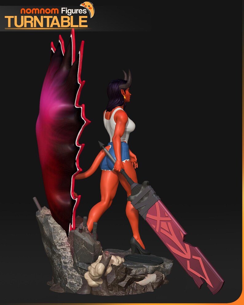Malevola Dispatch Resin Figure – 1/8 1/6 Scale 3D Printed Fan Art Statue | Collector Gift image 7
