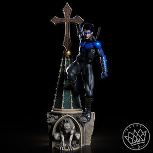 Nightwing DC Comics Resinfigur, Maßstab 1:8/1:6, unbemalter Bausatz oder handbemalt, 3D-gedrucktes Sammlerstück Bild 8