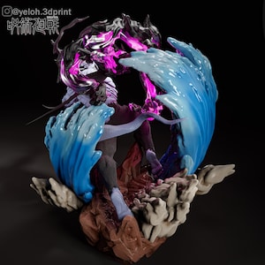 Mahito Jujutsu Kaisen Resin Figure – 1/8 1/6 Scale 3D Printed Fan Art Statue | Collector Gift 画像 6
