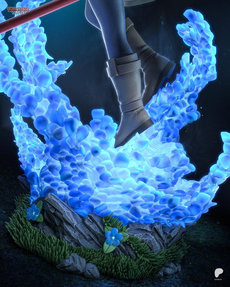 Frieren — Frieren : au-delà de la fin du voyage | Figurine en résine à l'échelle 1/8 1/6 | Non peint ou peint à la main | Fan art imprimé en 3D | Cadeau de collection image 6