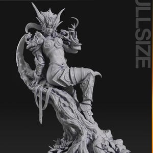 Ysera World of Warcraft Resin Figur - 3D Gedruckte Fan Art Statue 1/8 1/6 | Sammler Geschenk Bild 6