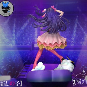 Ai Hoshino — Oshi no Ko | Figurine en résine à l'échelle 1/8 1/6 | Non peint ou peint à la main | Fan art imprimé en 3D | Cadeau de collection image 10
