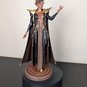 Figurine en résine de Mel Medarda – Statue de fan art des arcanes de League of Legends (échelle 1/8 1/6) | Cadeau de collection image 2