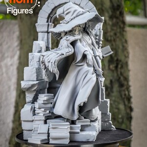 Ranni the Witch — Elden Ring | 1/8 1/6 Scale Resin Figure | Unpainted or Hand-Painted | 3D Printed Fan Art | Collector Gift imagen 5