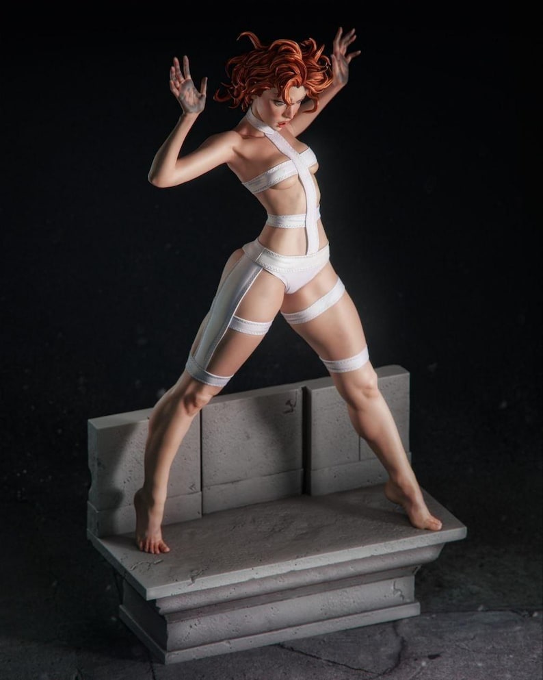 Leeloo Fifth Element Resin Figure – 1/8 1/6 Scale 3D Printed Fan Art Statue | Collector Gift image 4