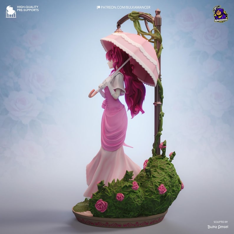 Penelope Eckhart Resin Figure – Villains Are Destined to Die Fan Art Statue (1/8 1/6 Scale) | Collector Gift image 3