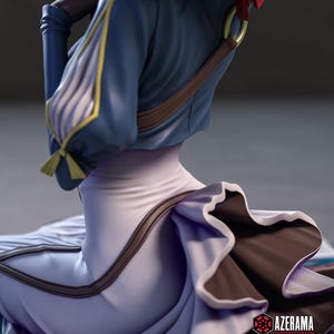 Violet Evergarden — Violet Evergarden | 1/8 1/6 Scale Resin Figure | Unpainted or Hand-Painted | 3D Printed Fan Art | Collector Gift image 6