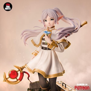 Frieren: Beyond Journey's End Resin Figure – 1/8 1/6 Scale 3D Printed Fan Art Statue | Collector Gift image 4