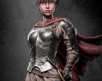 Casca — Berserk | 1/8 1/6 Scale Resin Figure | Unpainted or Hand-Painted | 3D Printed Fan Art | Collector Gift