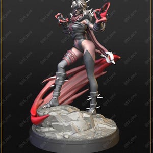 Malice — Marvel Rivals | 1/8 1/6 Scale Resin Figure | 3D Printed Fan Art | Unpainted Garage Kit | Collector Gift image 4