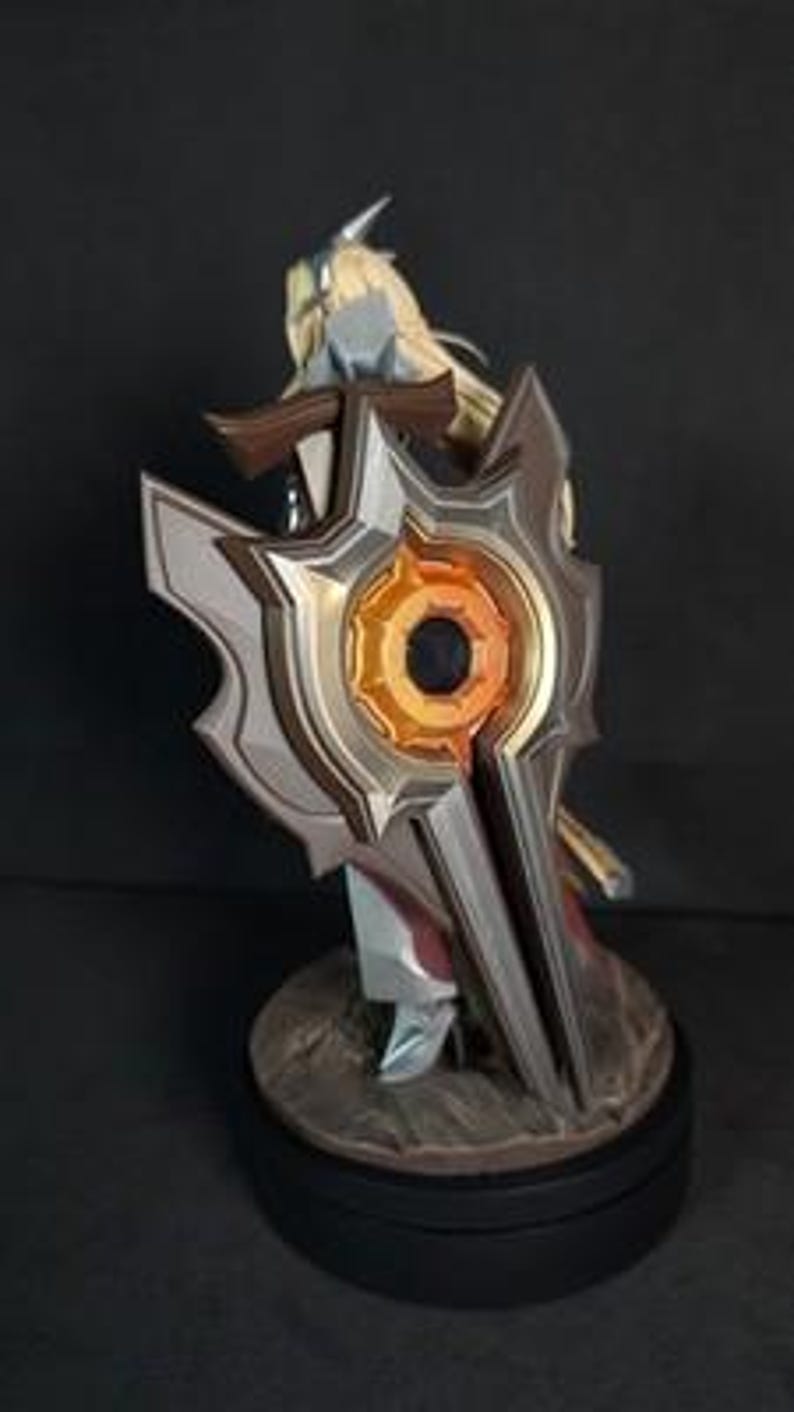 Leona League of Legends Resin Figure – 1/8 1/6 Scale Fan Art Statue | Collector Gift afbeelding 9