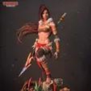 Nidalee — League of Legends | 1/8 1/6 Scale Resin Figure | Unpainted or Hand-Painted | 3D Printed Fan Art | Collector Gift 画像 6