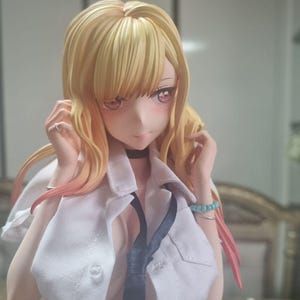 Marin Kitagawa My Dress-Up Darling Anime Figure, 1/8 1/6 Scale Resin Statue, Unpainted Garage Kit or Hand Painted, 3D Printed Collectible imagen 5