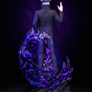 Gojo Satoru Resin Figure – Jujutsu Kaisen Fan Art Statue (1/8, 1/6 Scale) | Collector Gift image 3